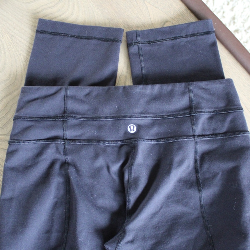 Lululemon Black Straight Leg Pant